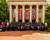 Graduates on steps of McKissick